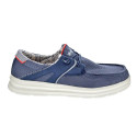 Mocasines Woz zapatos Hombre modelo Gus-Cushy Azul 
