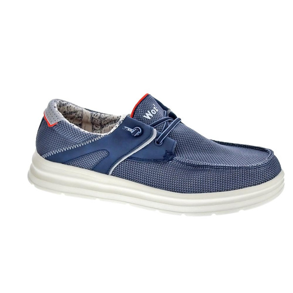 Mocasines Woz zapatos Hombre modelo Gus-Cushy Azul 