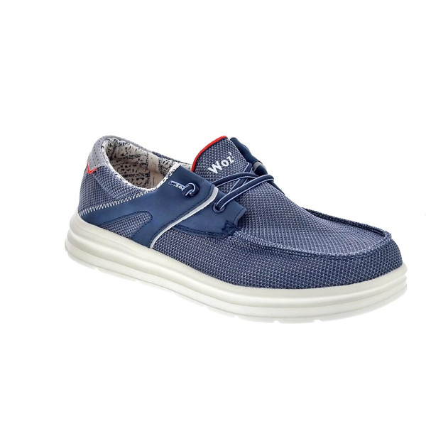 Mocasines Woz zapatos Hombre modelo Gus-Cushy Azul 