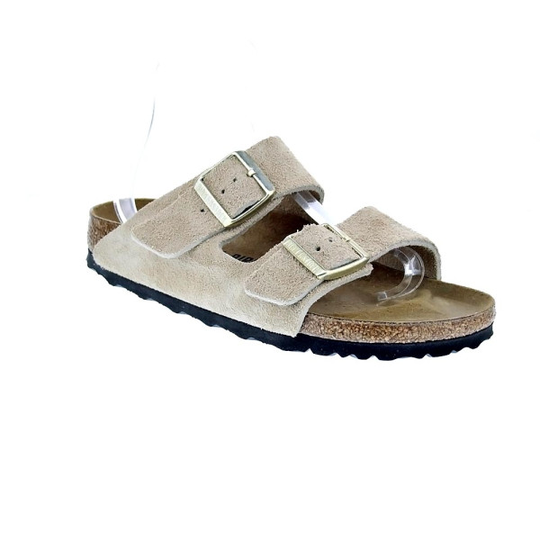 Sandalias Birkenstock zapatos Mujer modelo Arizon Beige 