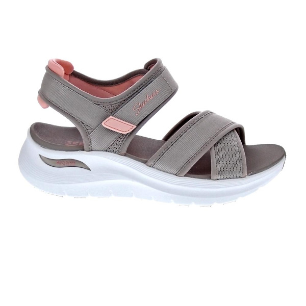Sandalias Skechers zapatos Mujer modelo Arch Fit 2.0 Marrón 