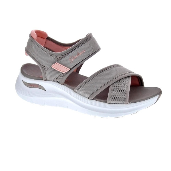 Sandalias Skechers zapatos Mujer modelo Arch Fit 2.0 Marrón 