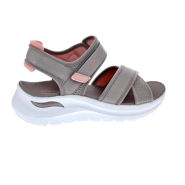 Sandalias Skechers zapatos Mujer modelo Arch Fit 2.0 Marrón 