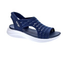 Sandalias Skechers zapatos Mujer modelo Ultra Flex 3.0 Azul 