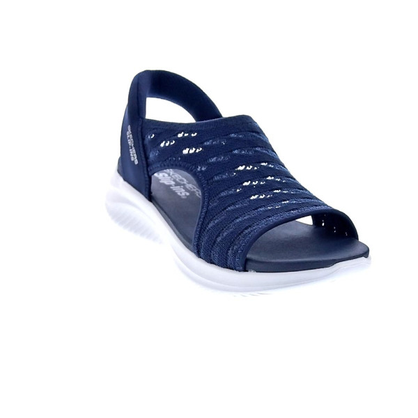 Sandalias Skechers zapatos Mujer modelo Ultra Flex 3.0 Azul 