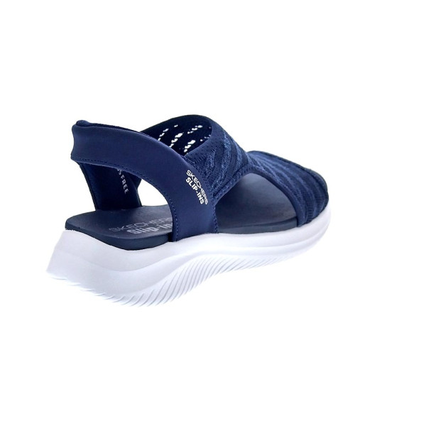 Sandalias Skechers zapatos Mujer modelo Ultra Flex 3.0 Azul 