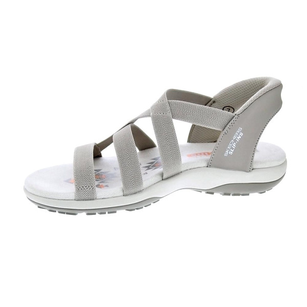 Sandalias Skechers zapatos Mujer modelo Reggae Slim Beige 