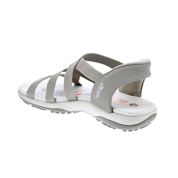 Sandalias Skechers zapatos Mujer modelo Reggae Slim Beige 