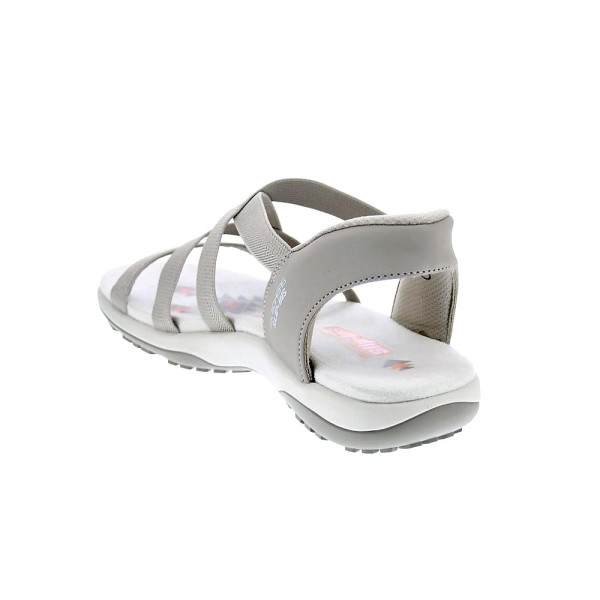 Sandalias Skechers zapatos Mujer modelo Reggae Slim Beige 