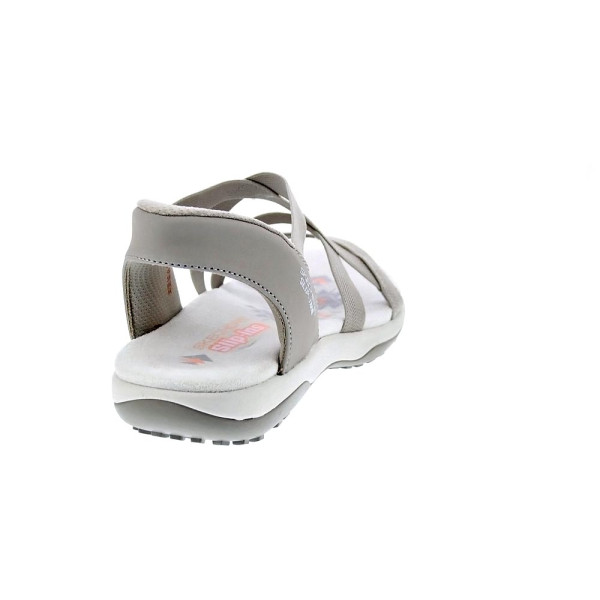 Sandalias Skechers zapatos Mujer modelo Reggae Slim Beige 