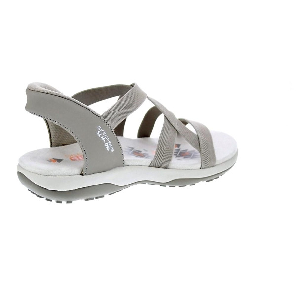 Sandalias Skechers zapatos Mujer modelo Reggae Slim Beige 