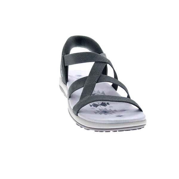 Sandalias Skechers zapatos Mujer modelo Reggae Slim Verde 