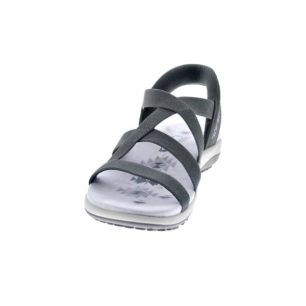 Sandalias Skechers zapatos Mujer modelo Reggae Slim Verde 