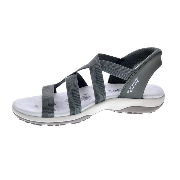 Sandalias Skechers zapatos Mujer modelo Reggae Slim Verde 