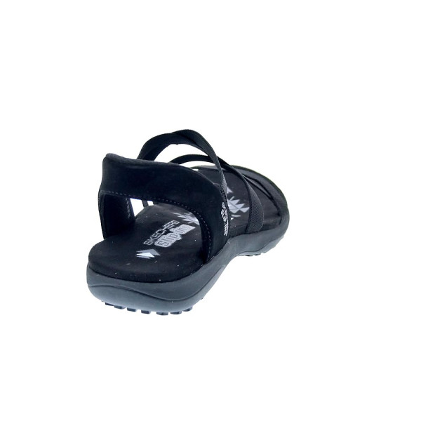 Sandalias Skechers zapatos Mujer modelo Reggae Slim Negro 