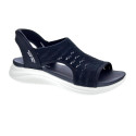 Sandalias Skechers zapatos Mujer modelo Ultra Flex 3.0 Negro 