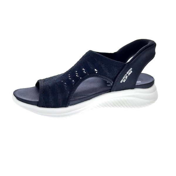 Sandalias Skechers zapatos Mujer modelo Ultra Flex 3.0 Negro 