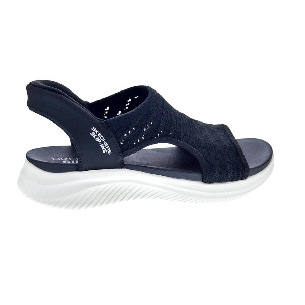 Sandalias Skechers zapatos Mujer modelo Ultra Flex 3.0 Negro 
