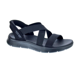 Sandalias Skechers zapatos Mujer modelo Go Walk Negro  2