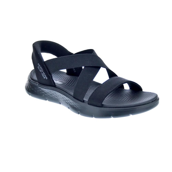 Sandalias Skechers zapatos Mujer modelo Go Walk Negro 
