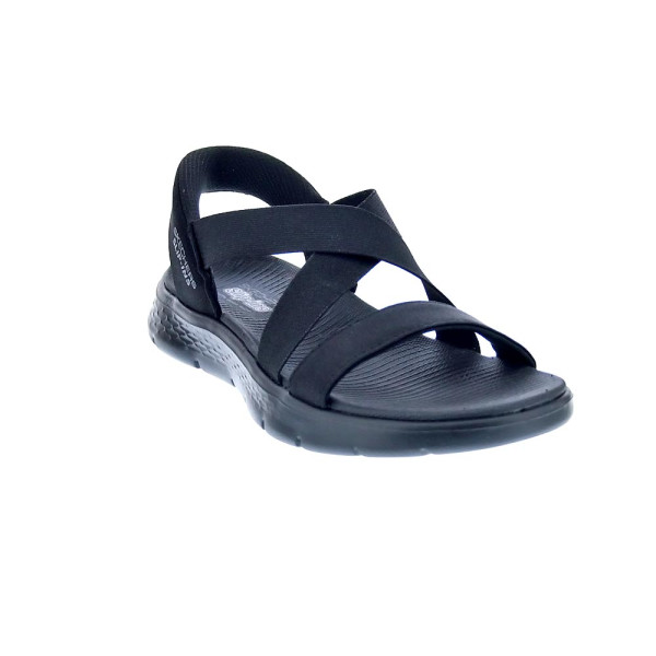 Sandalias Skechers zapatos Mujer modelo Go Walk Negro 