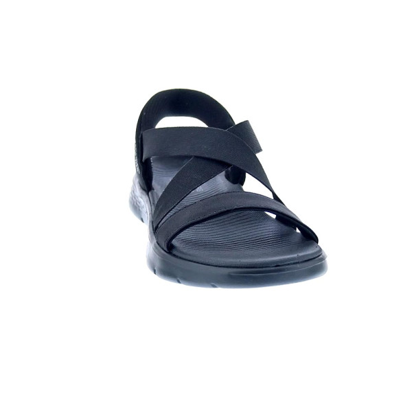 Sandalias Skechers zapatos Mujer modelo Go Walk Negro 