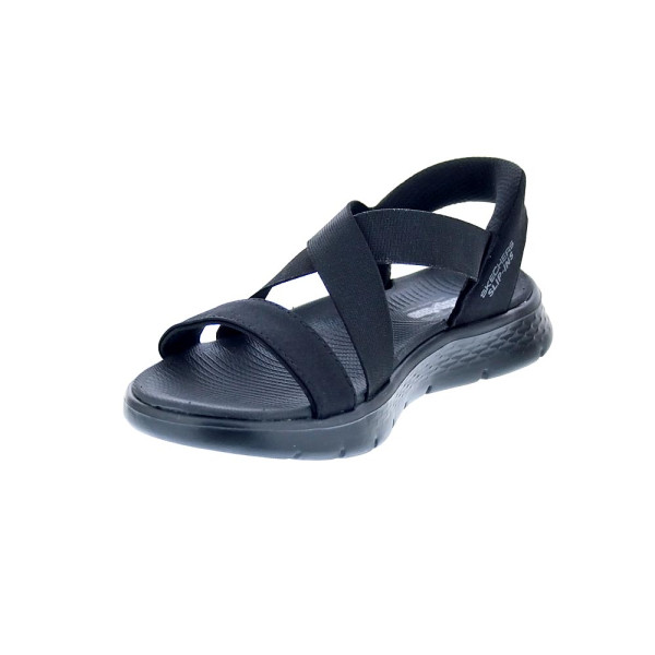 Sandalias Skechers zapatos Mujer modelo Go Walk Negro 