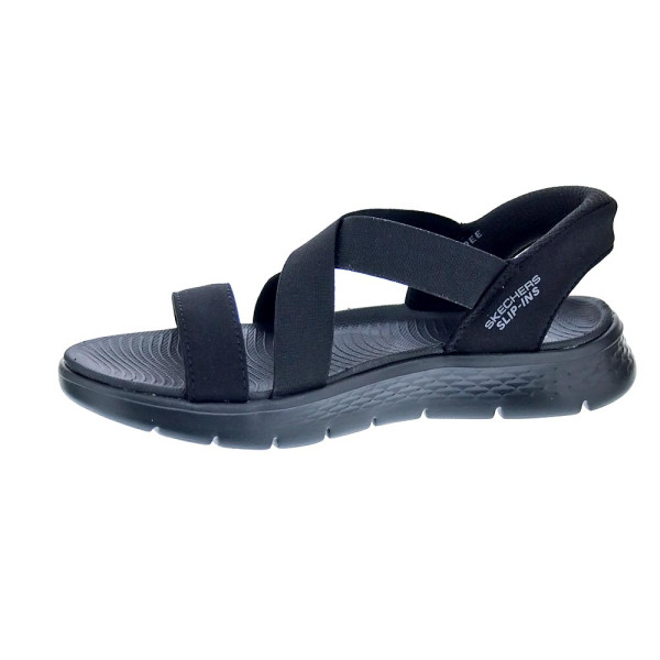 Sandalias Skechers zapatos Mujer modelo Go Walk Negro 