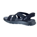 Sandalias Skechers zapatos Mujer modelo Go Walk Negro 