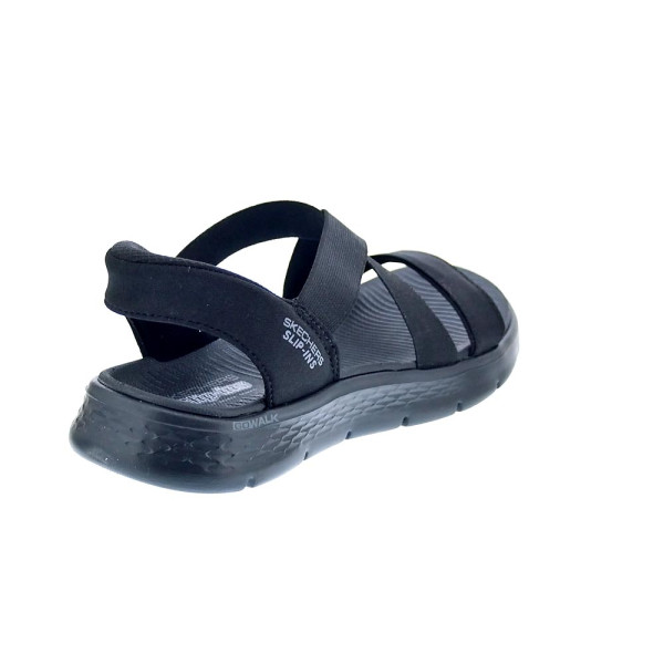 Sandalias Skechers zapatos Mujer modelo Go Walk Negro 