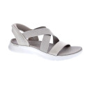 Sandalias Skechers zapatos Mujer modelo Go Walk Flex Beige 