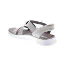 Sandalias Skechers zapatos Mujer modelo Go Walk Flex Beige 