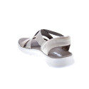 Sandalias Skechers zapatos Mujer modelo Go Walk Flex Beige 