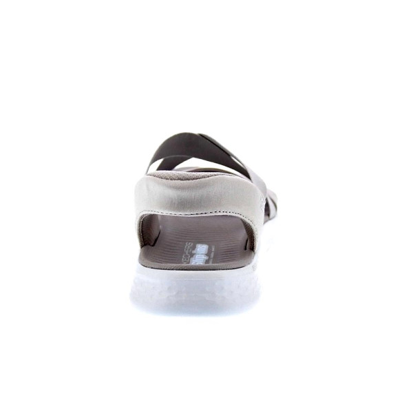 Sandalias Skechers zapatos Mujer modelo Go Walk Flex Beige 