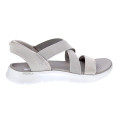 Sandalias Skechers zapatos Mujer modelo Go Walk Flex Beige 