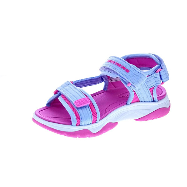 Sandalias Skechers zapatos Niña modelo Tread Seeker Violeta 