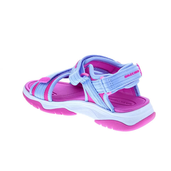 Sandalias Skechers zapatos Niña modelo Tread Seeker Violeta 