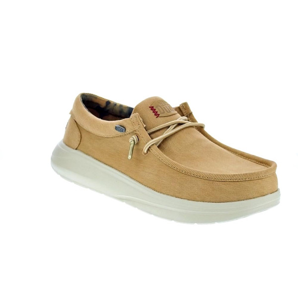 Mocasines Hey Dude zapatos Hombre modelo Wally Comf Marrón 