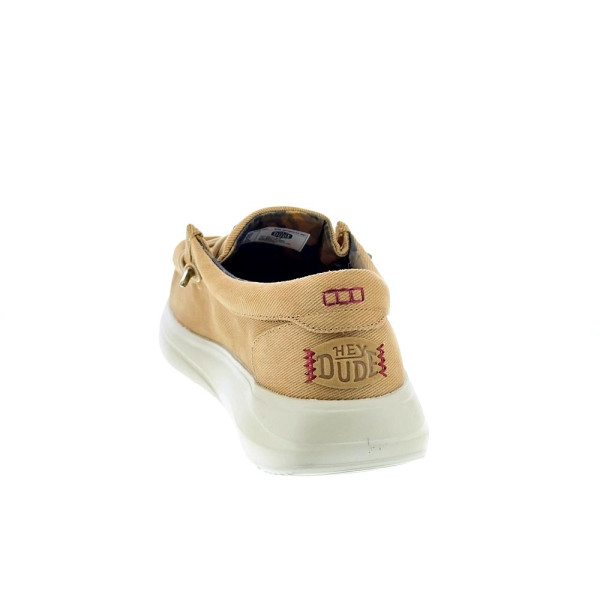 Mocasines Hey Dude zapatos Hombre modelo Wally Comf Marrón 