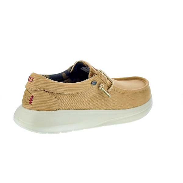 Mocasines Hey Dude zapatos Hombre modelo Wally Comf Marrón 