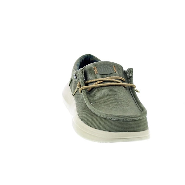 Mocasines Hey Dude zapatos Hombre modelo Wally Comf Verde 