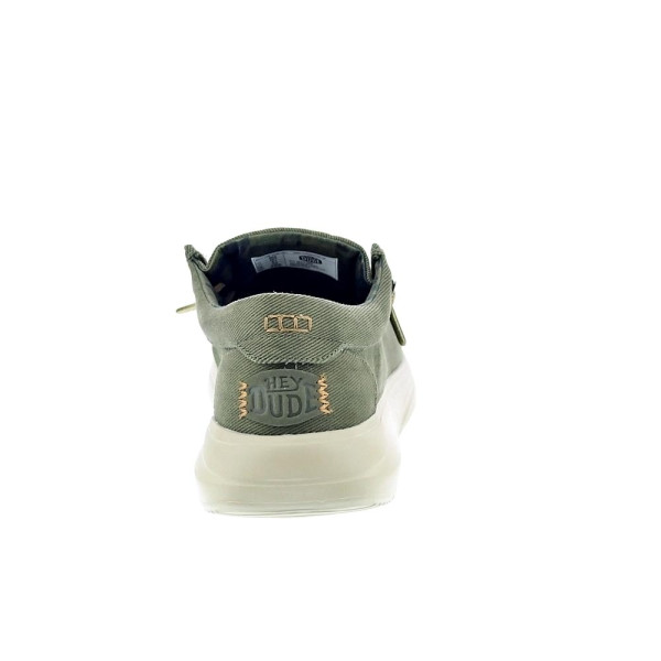 Mocasines Hey Dude zapatos Hombre modelo Wally Comf Verde 