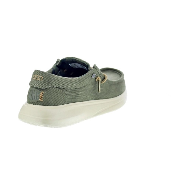Mocasines Hey Dude zapatos Hombre modelo Wally Comf Verde 