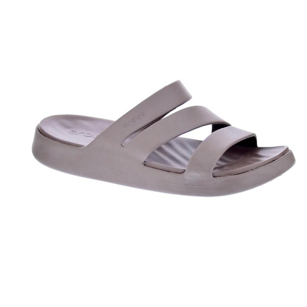 Chanclas Crocs zapatos Mujer modelo Getaway Marrón 