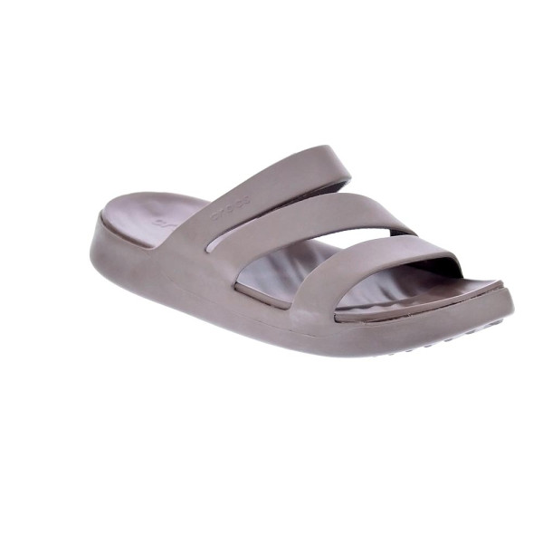 Chanclas Crocs zapatos Mujer modelo Getaway Marrón 