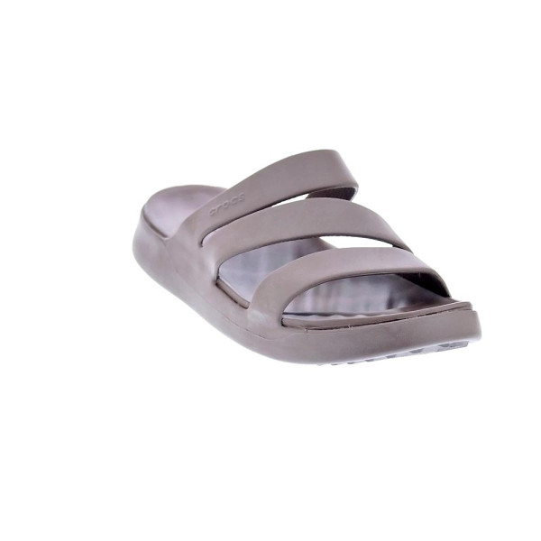 Chanclas Crocs zapatos Mujer modelo Getaway Marrón 
