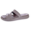 Chanclas Crocs zapatos Mujer modelo Getaway Marrón 