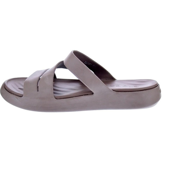 Chanclas Crocs zapatos Mujer modelo Getaway Marrón 