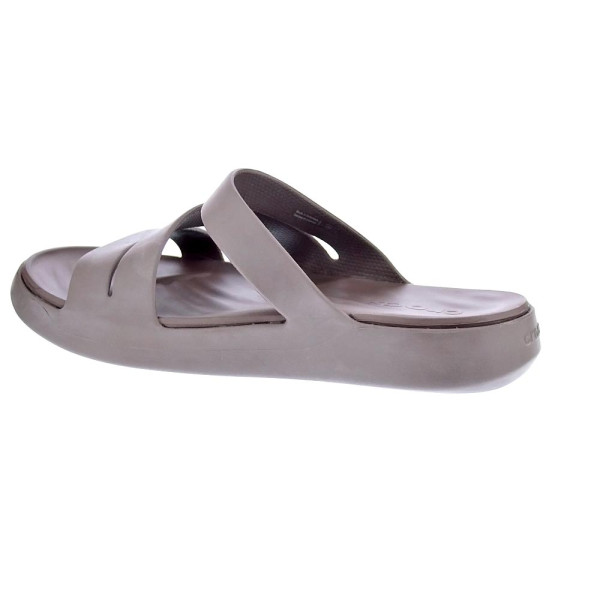 Chanclas Crocs zapatos Mujer modelo Getaway Marrón 