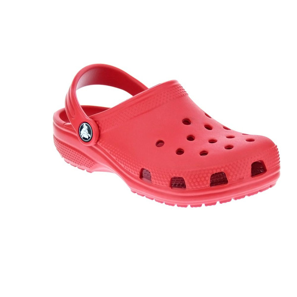 Zuecos Crocs zapatos Niño modelo Classic Clog K Rojo 
